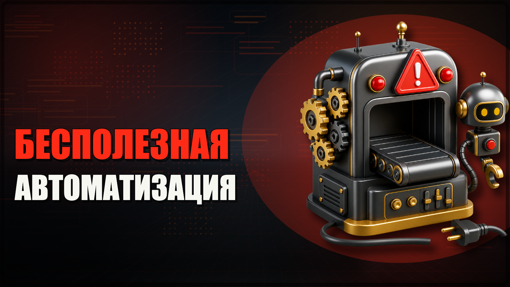 Как НЕ внедрить бесполезную автоматизацию, красиво проданную разработчиком